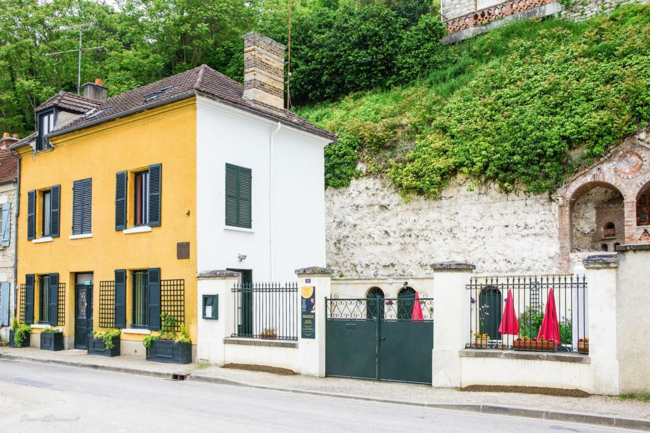 Maison Ou Claude Monet Vecut A Vetheuil Bed and Breakfast Buitenkant foto